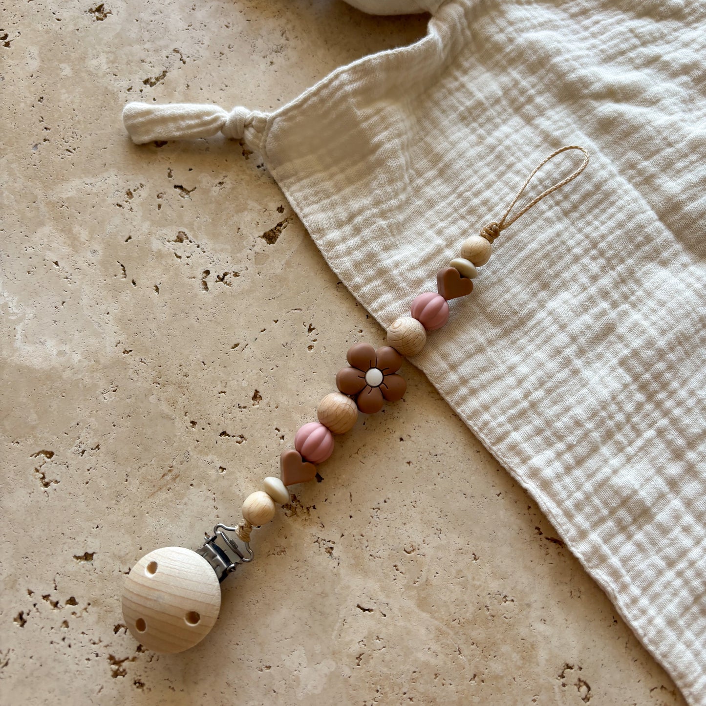 Attache tétine CHIC & CHAMPÊTRE