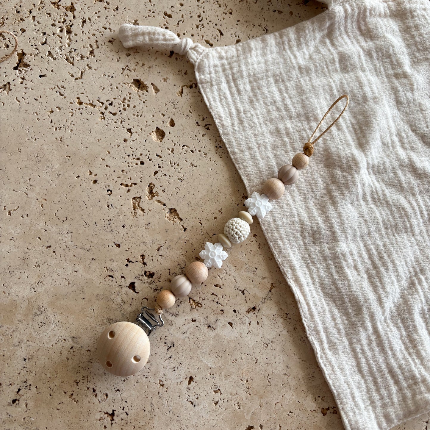 Attache-tétine FLOCON