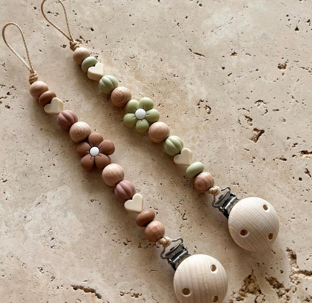 Attache tétine CHIC & CHAMPÊTRE