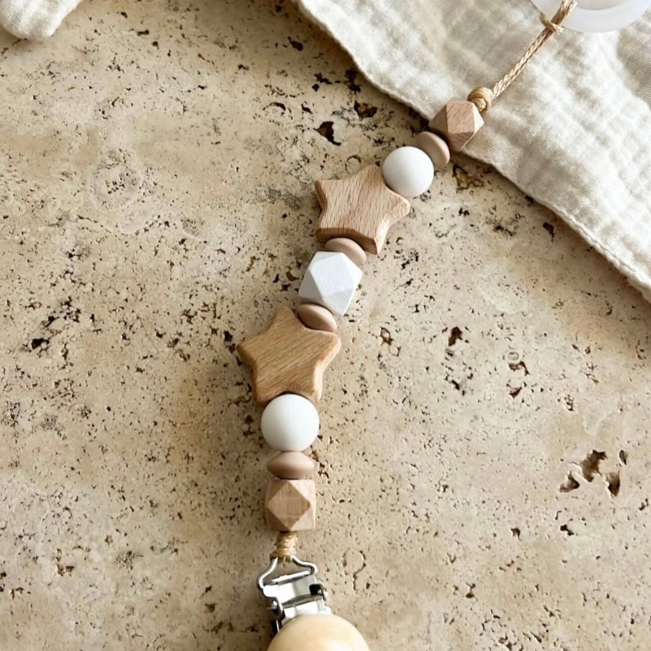 Attache-tétine NUIT ÉTOILÉE