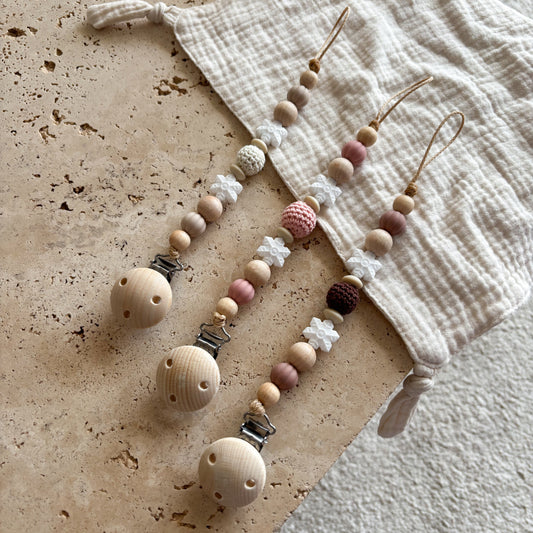 Attache-tétine FLOCON