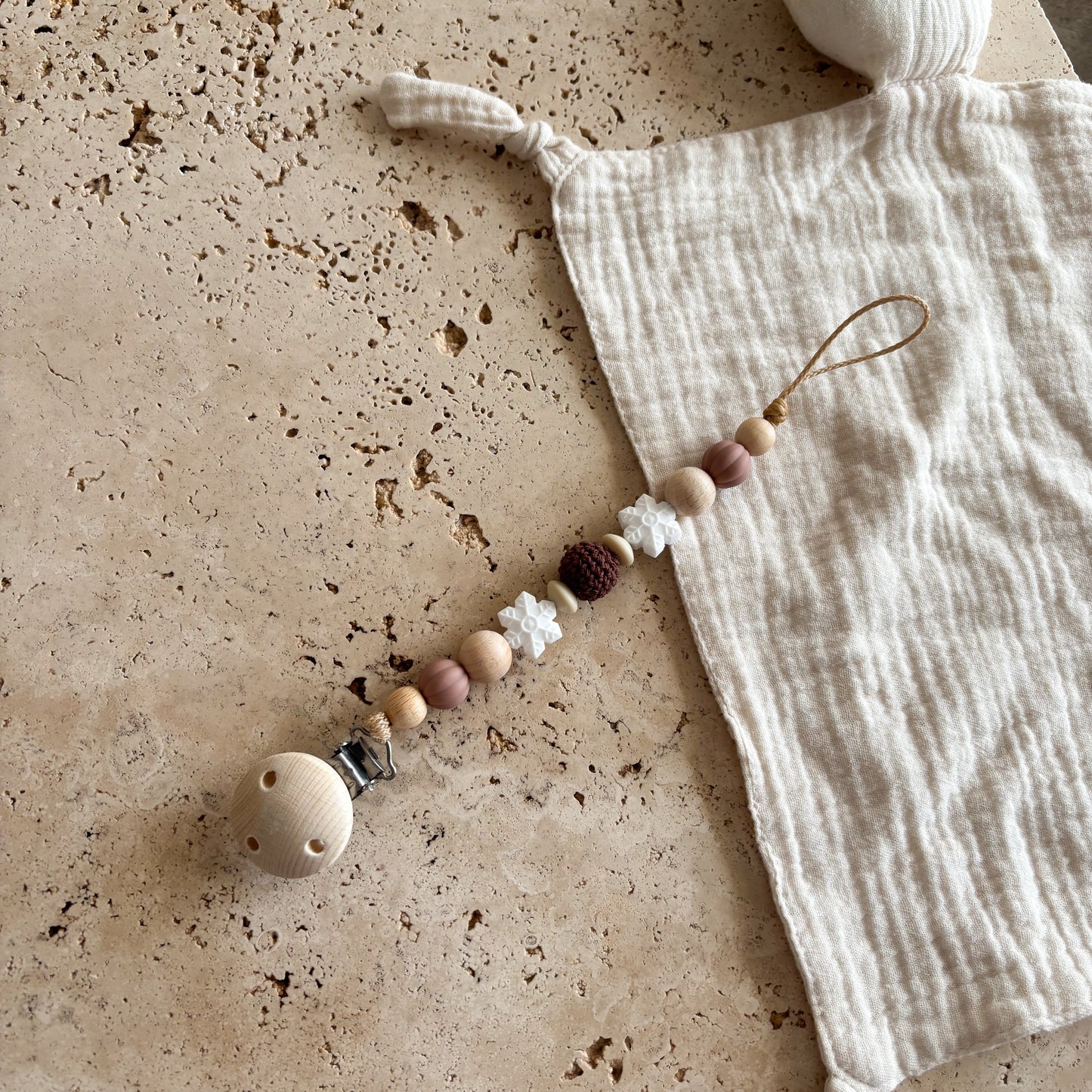 Attache-tétine FLOCON