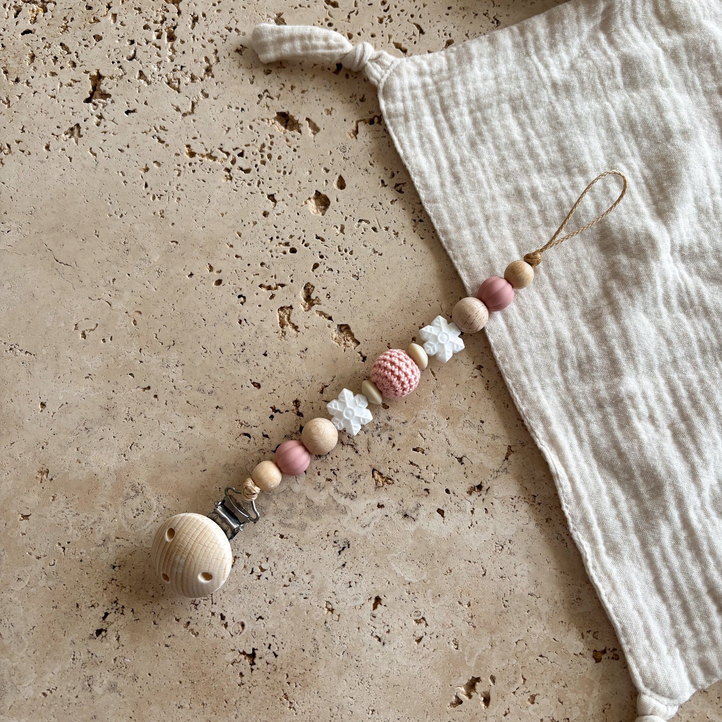 Attache-tétine FLOCON